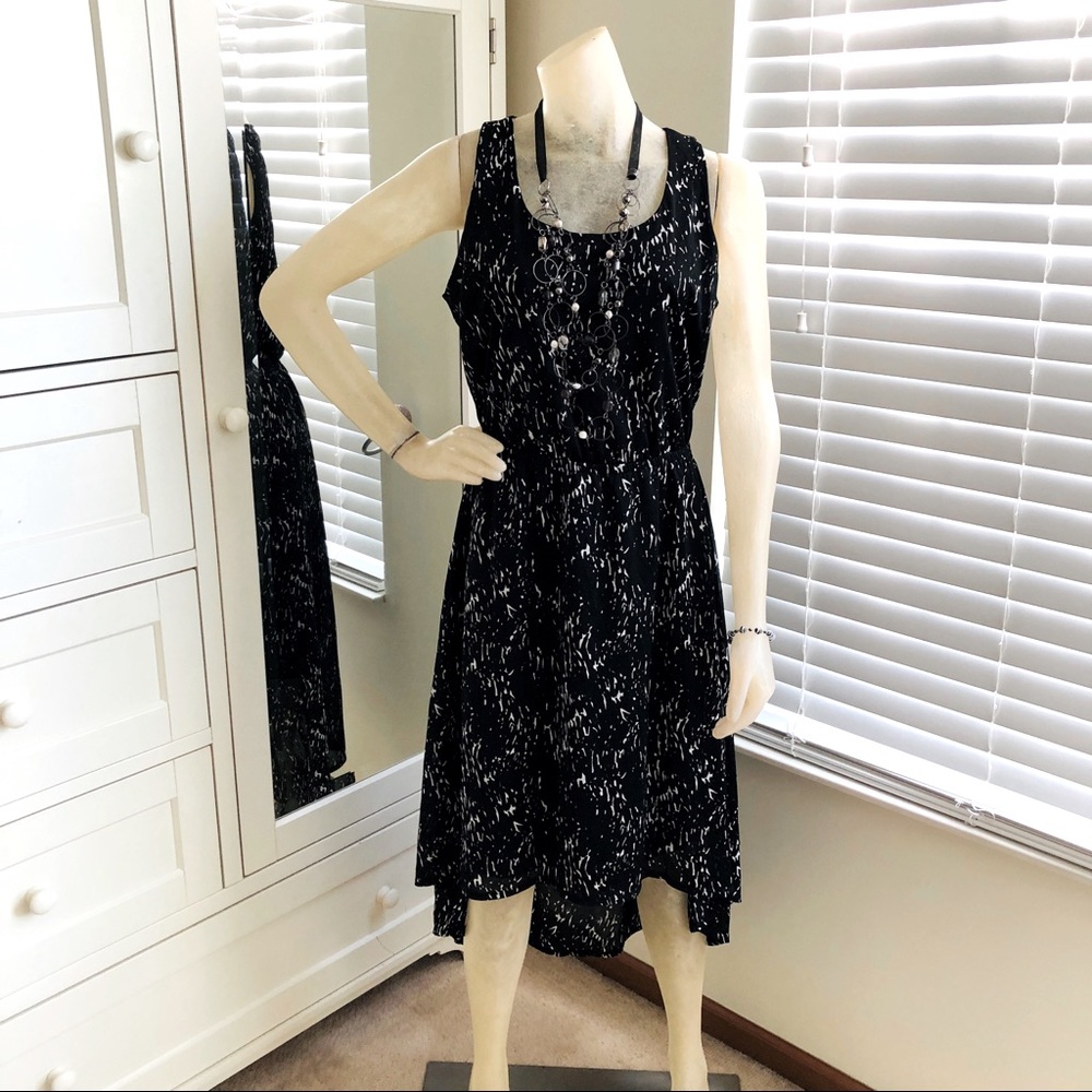 The Limited Dress Black White Size Medium